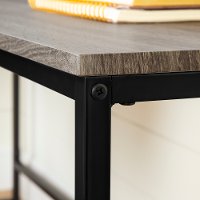12799 Oak Camel L-Shaped Desk - Evane-4