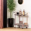 12878 Maliza Rose Gold Bar Cart - South Shore