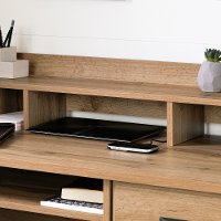 13120 Oak Desk with Hutch - Nordik-3
