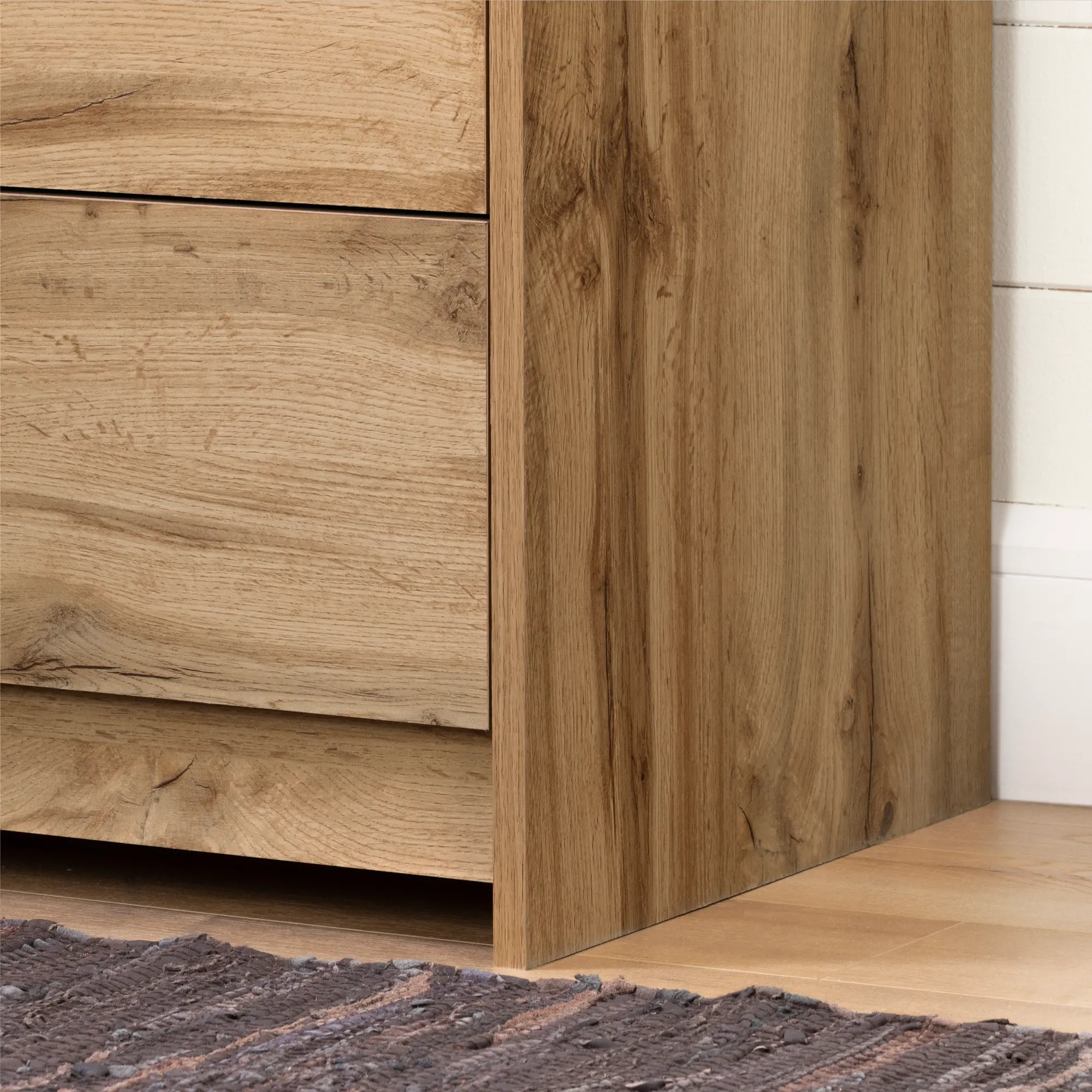 13122 Tassio Light Oak 6 Drawer Double Dresser-3