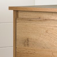 13124 Norkdi Oak 1 Drawer Nightstand- Tassio-2