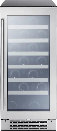 PRW15C01BG Zephyr Presrv Wine Cooler - Stainless Steel, 27 Bottles