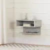 13248 Pine Floating Nightstand- Sazena