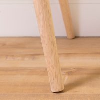 13043 Natural Wood Vanity With Table And Stool- Sweedi-5