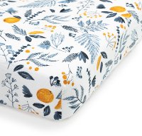 12807 Blue 3-Piece Muslin Baby Crib Set- Dreamit-3