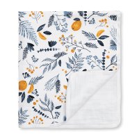 12807 Blue 3-Piece Muslin Baby Crib Set- Dreamit-4