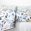 12807 Clearance Blue 3-Piece Muslin Baby Crib Set- Dreamit