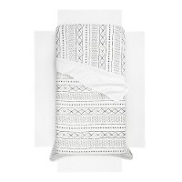 12808 Gray 3-Piece Muslin Baby Crib Set-Dreamit-2