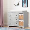 12446 Soft Gray Changing Table- Kanal