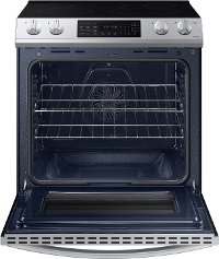 NE63T8311SS Samsung 30 Inch Slide In Electric Smart Range - 6.3 cu. ft. Fingerprint Resistant Stainless Steel-4