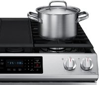 NX60T8311SS Samsung 30 Inch Slide In Gas Range - 6 cu. ft. Fingerprint Resistant Stainless Steel-5