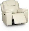 Clearance Chandler Linen Wall Saver Power Recliner with Hidden Cup Holders