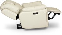 Linen Wall Saver Power Recliner with Hidden Cup Holders - Chandler-4