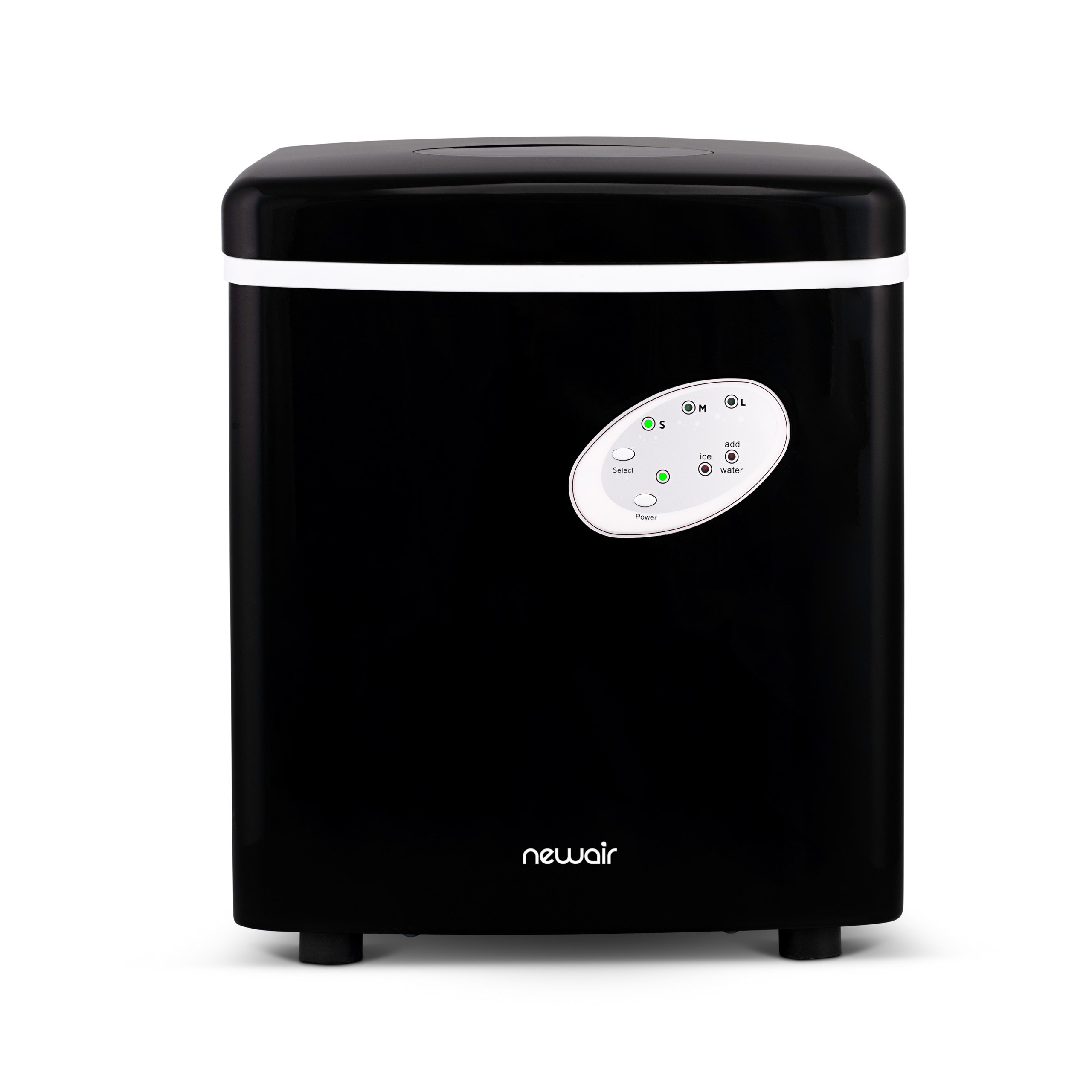 AI-100BK New Air Ai-100 28 lb Portable Ice Maker - Black-3