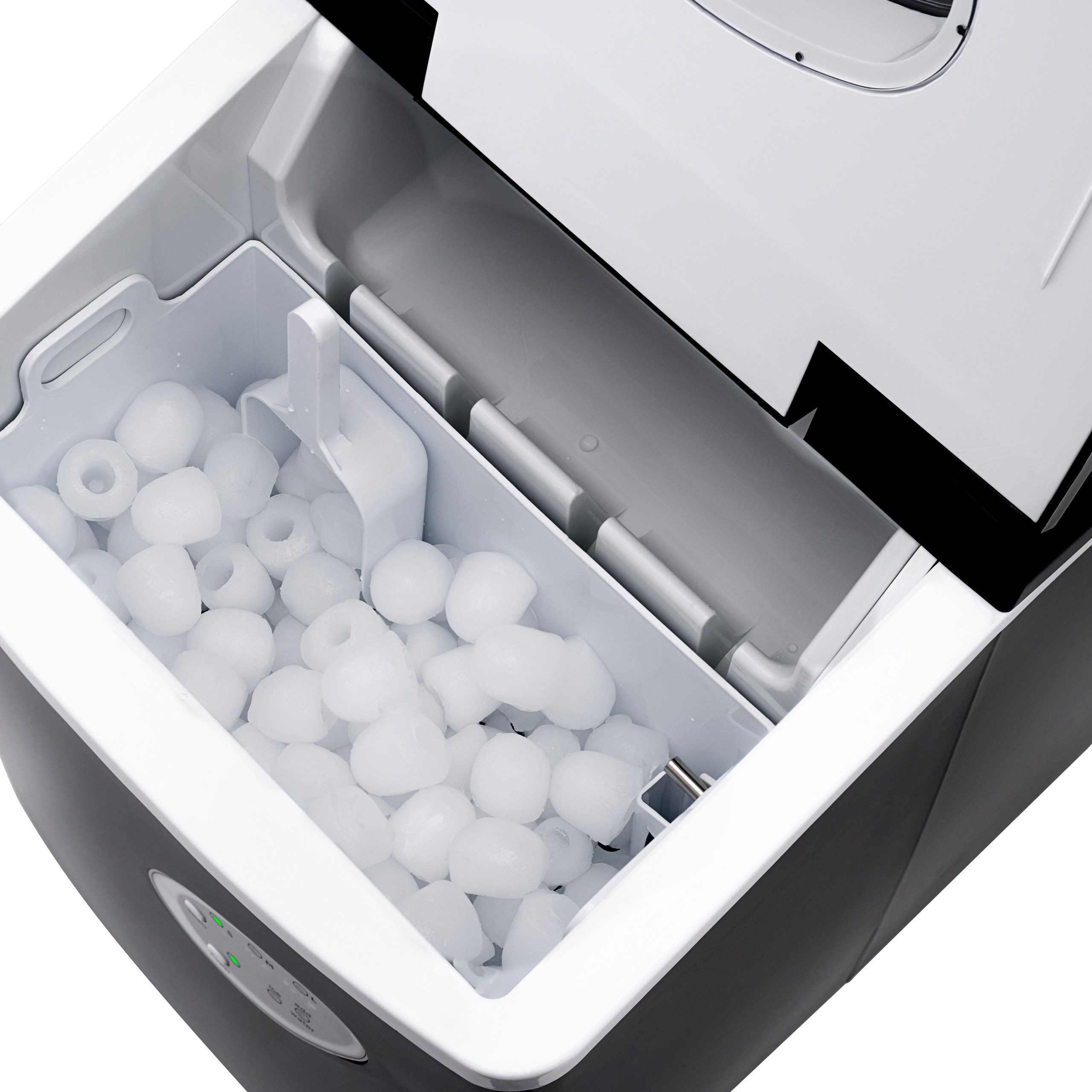 AI-100BK New Air Ai-100 28 lb Portable Ice Maker - Black-8