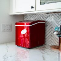 AI-100R New Air Ai-100 28 lb Portable Ice Maker - Red-1