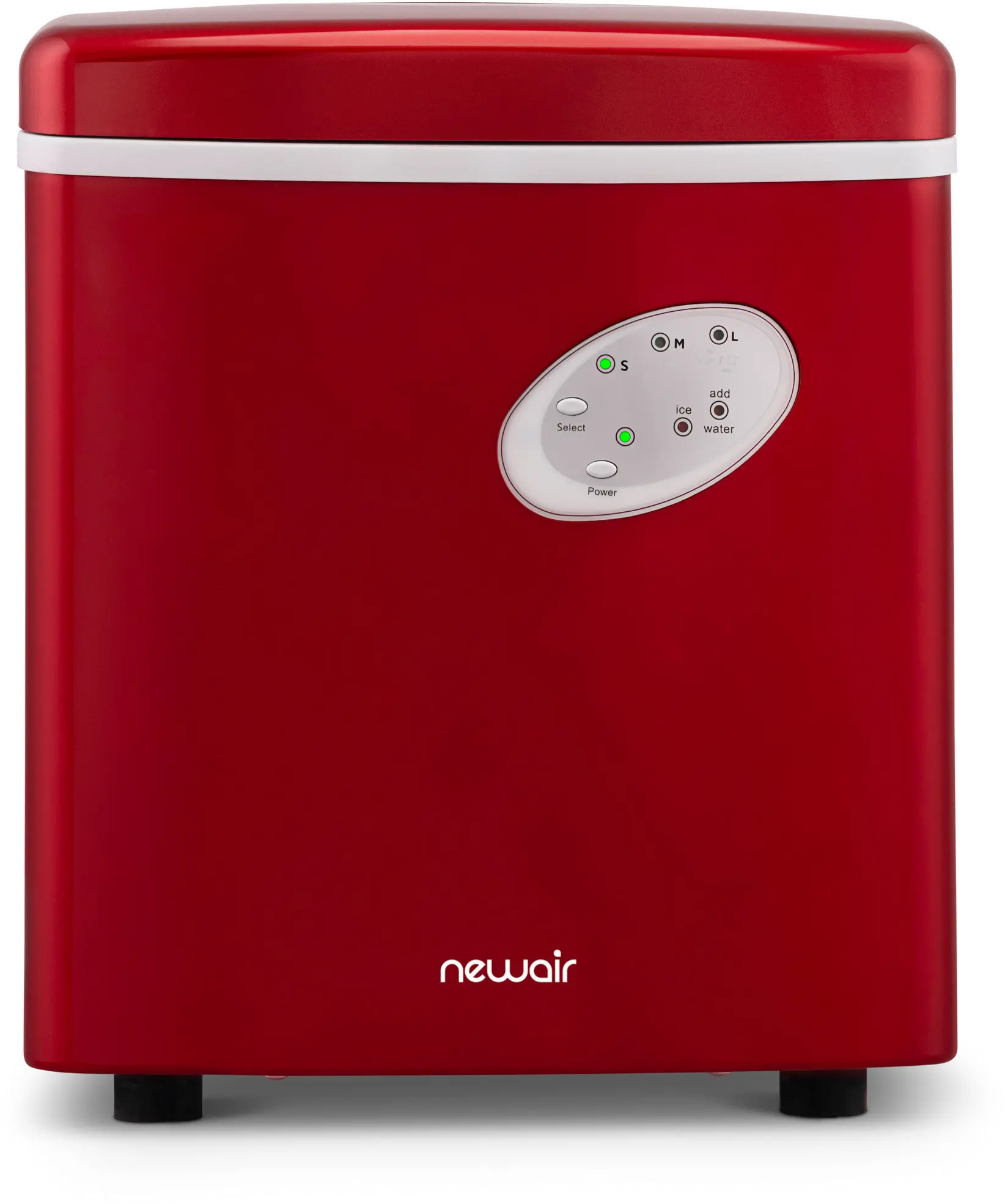 AI-100R New Air Ai-100 28 lb Portable Ice Maker - Red-3