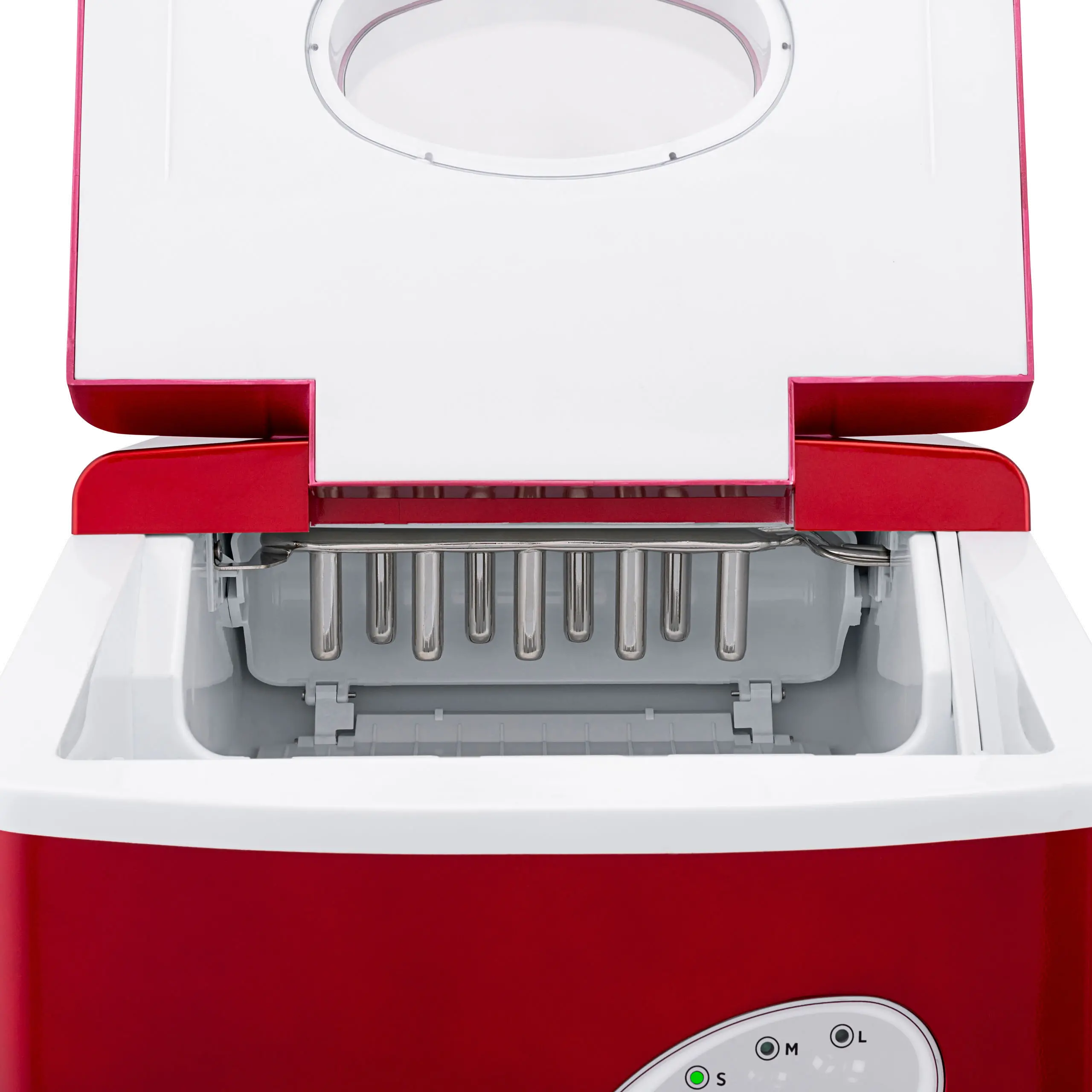 AI-100R New Air Ai-100 28 lb Portable Ice Maker - Red-7