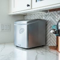 AI-100S New Air Ai-100 28 lb Portable Ice Maker - Stainless Steel