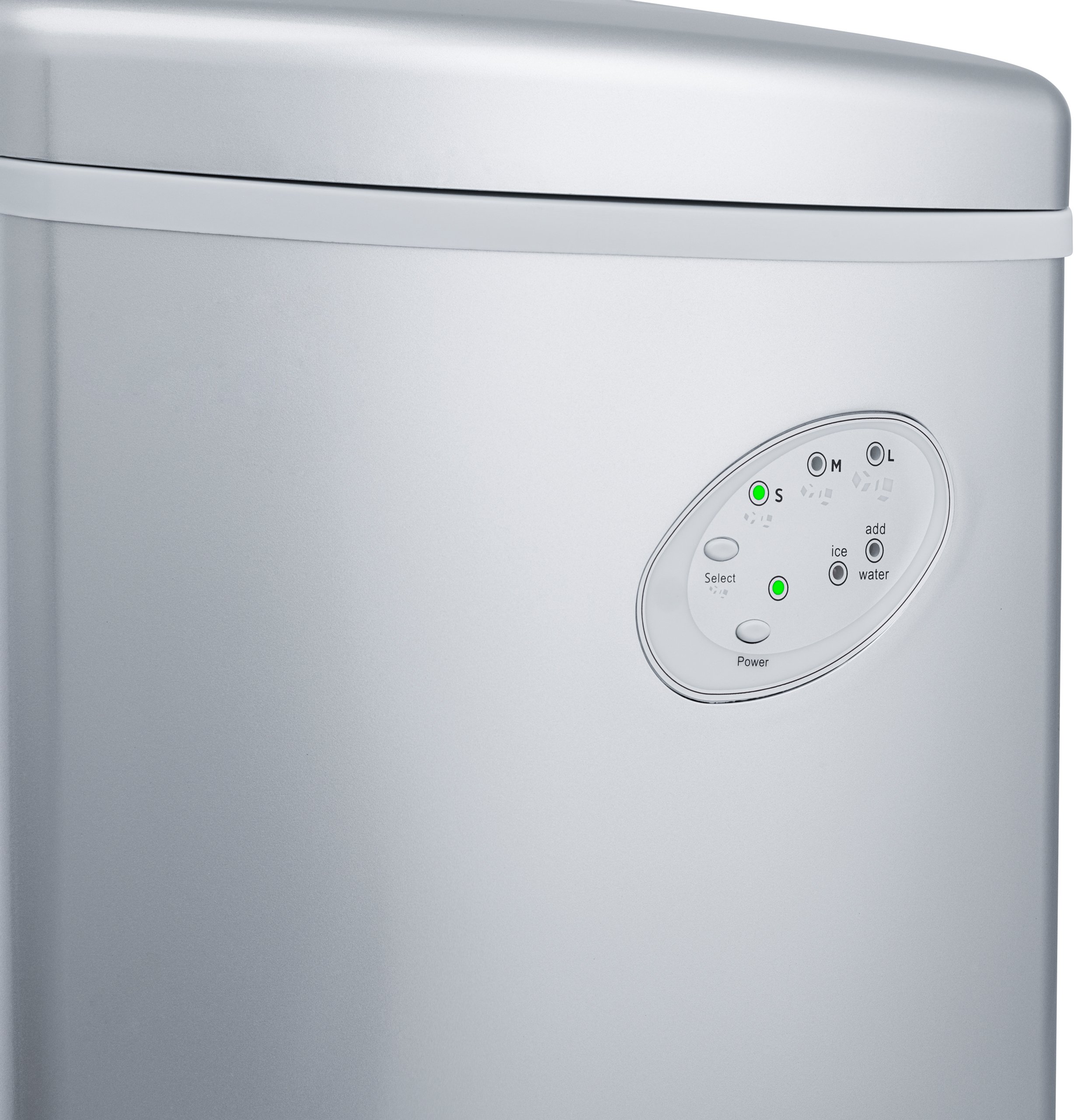 AI-100S New Air Ai-100 28 lb Portable Ice Maker - Stainless Steel-5