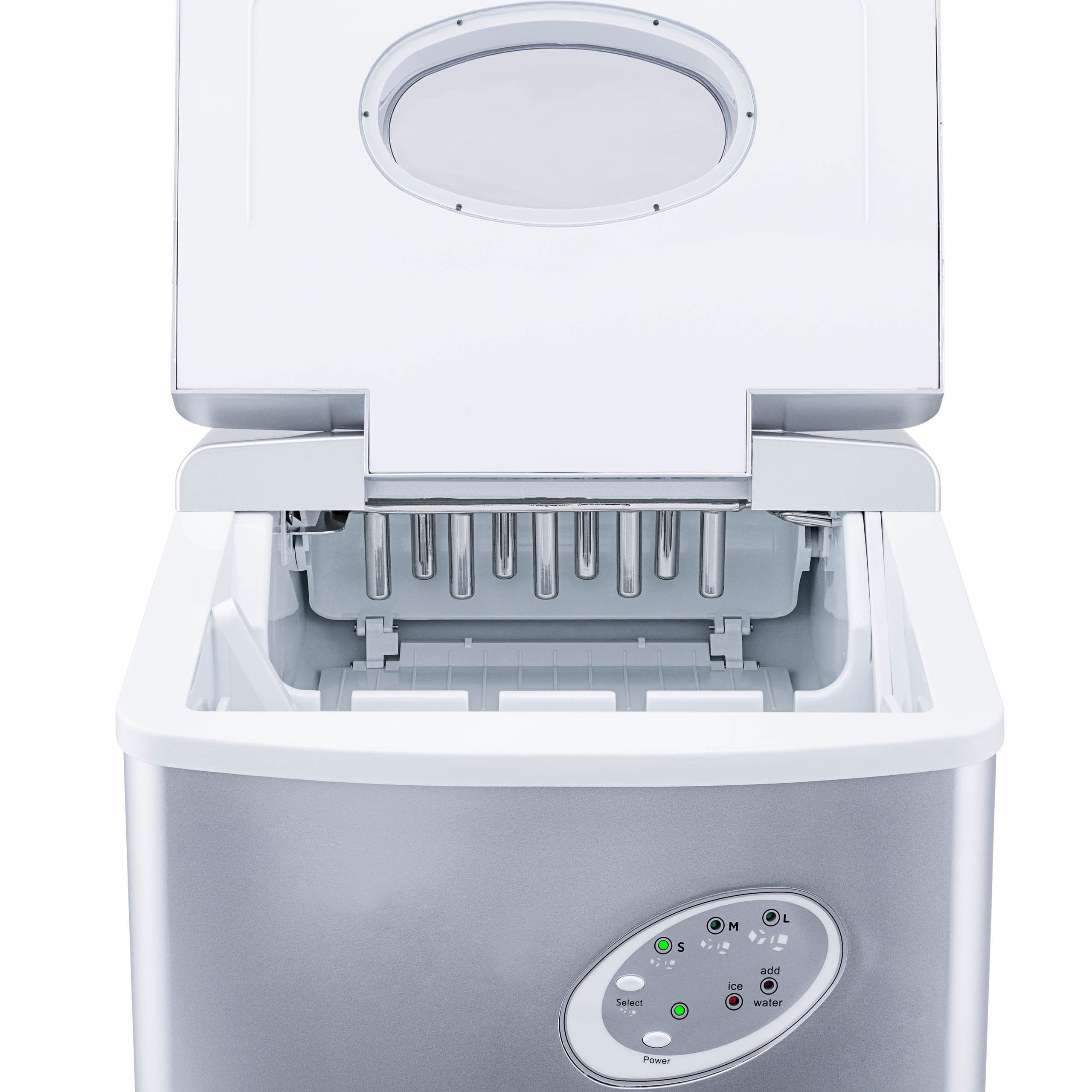 AI-100S New Air Ai-100 28 lb Portable Ice Maker - Stainless Steel-7