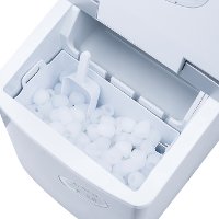 AI-100S New Air Ai-100 28 lb Portable Ice Maker - Stainless Steel-8