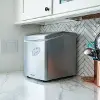 AI-100S NewAir 28 lb Portable Ice Maker - Stainless Steel