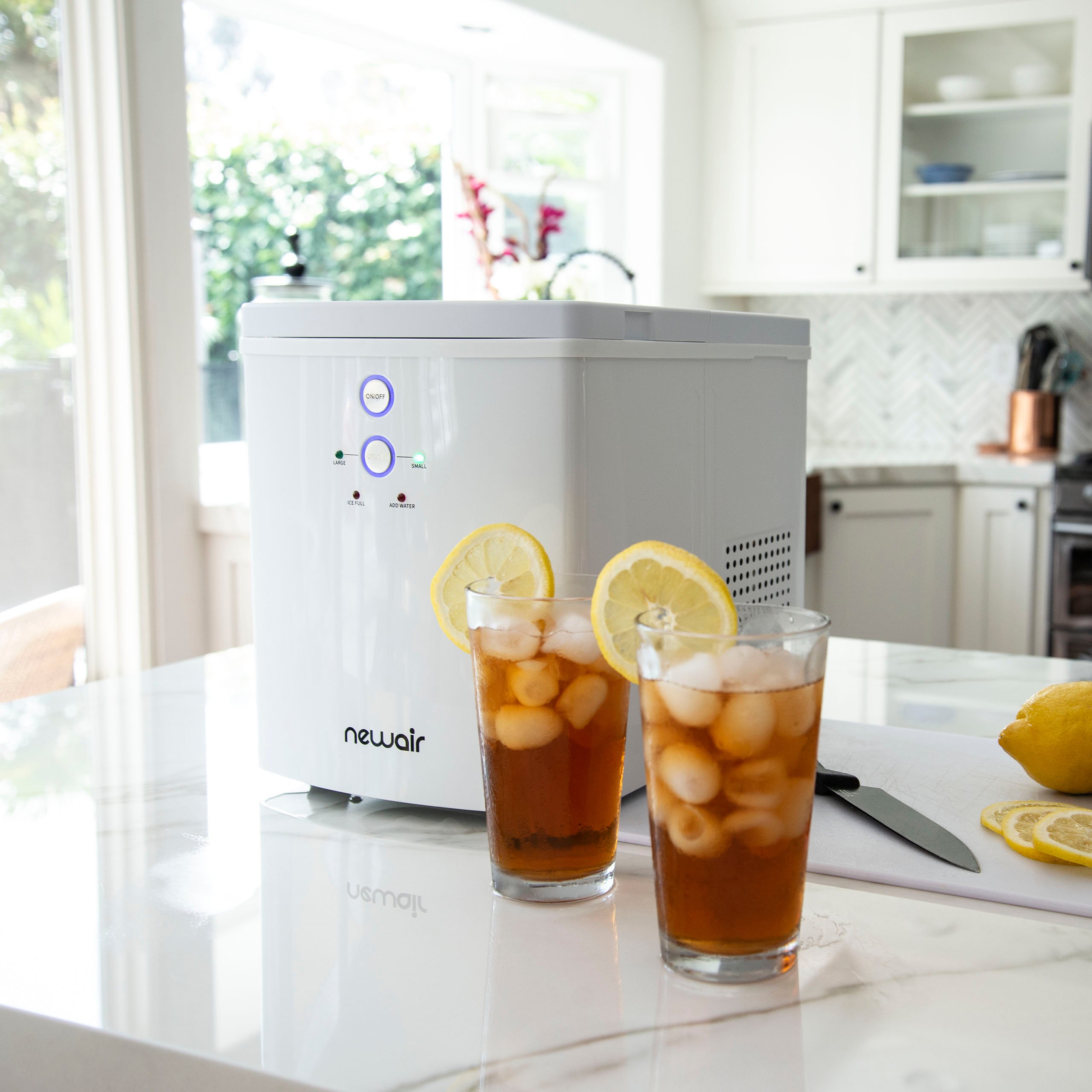 NIM033WH00 New Air 33 lb Portable Ice Maker - White-5