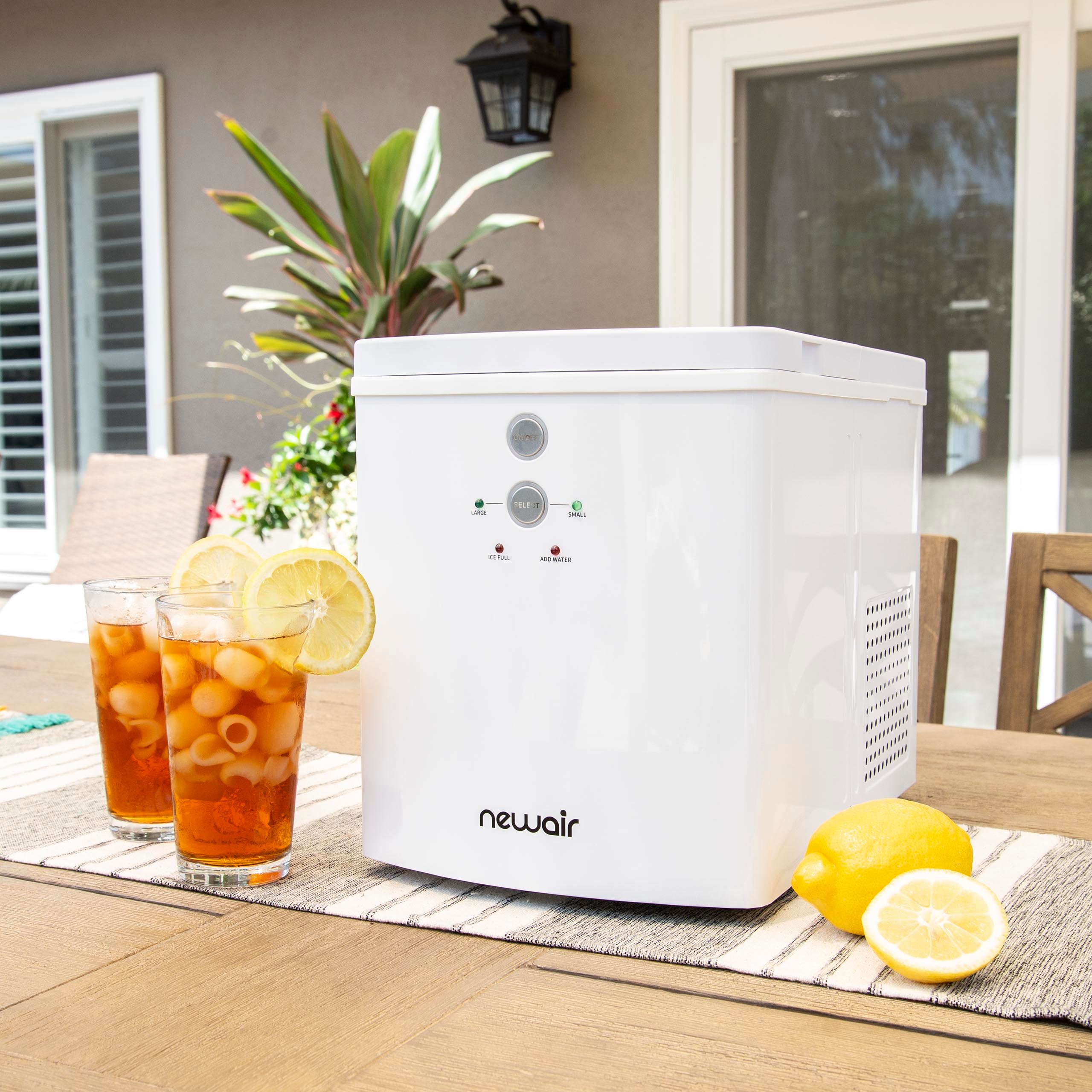 NIM033WH00 New Air 33 lb Portable Ice Maker - White-6