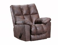 Walnut Brown 3 Way Rocker Recliner - Dorado