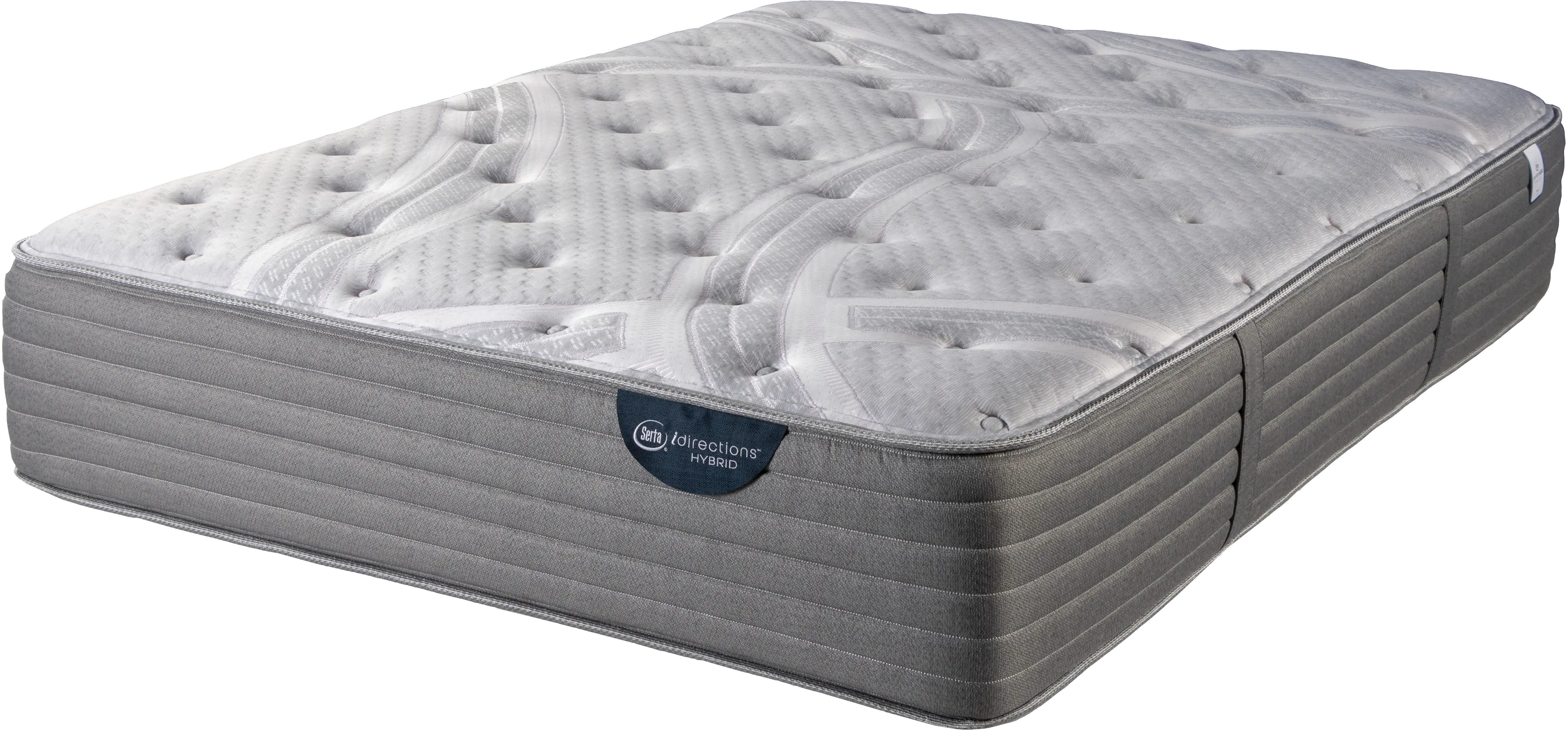 831222-3070 Serta Roslyn Hybrid Medium Cal-King Mattress - iDirections-1