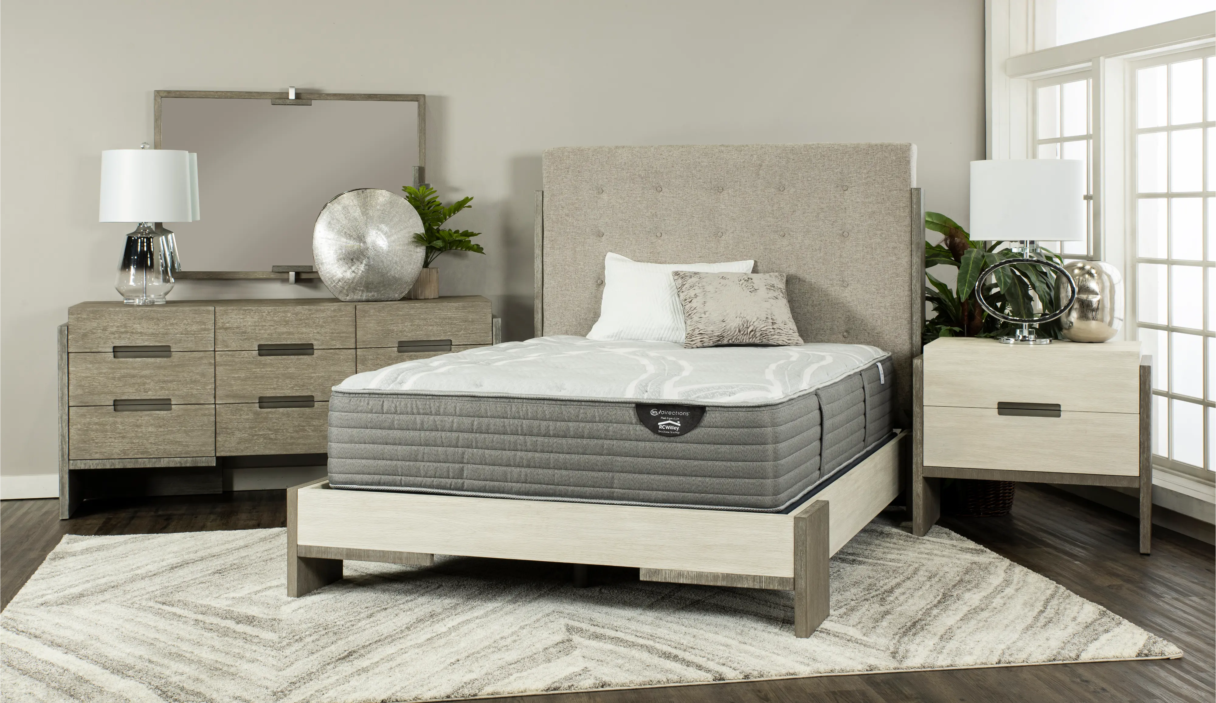 831222-3070 Serta Roslyn Hybrid Medium Cal-King Mattress - iDirections-4
