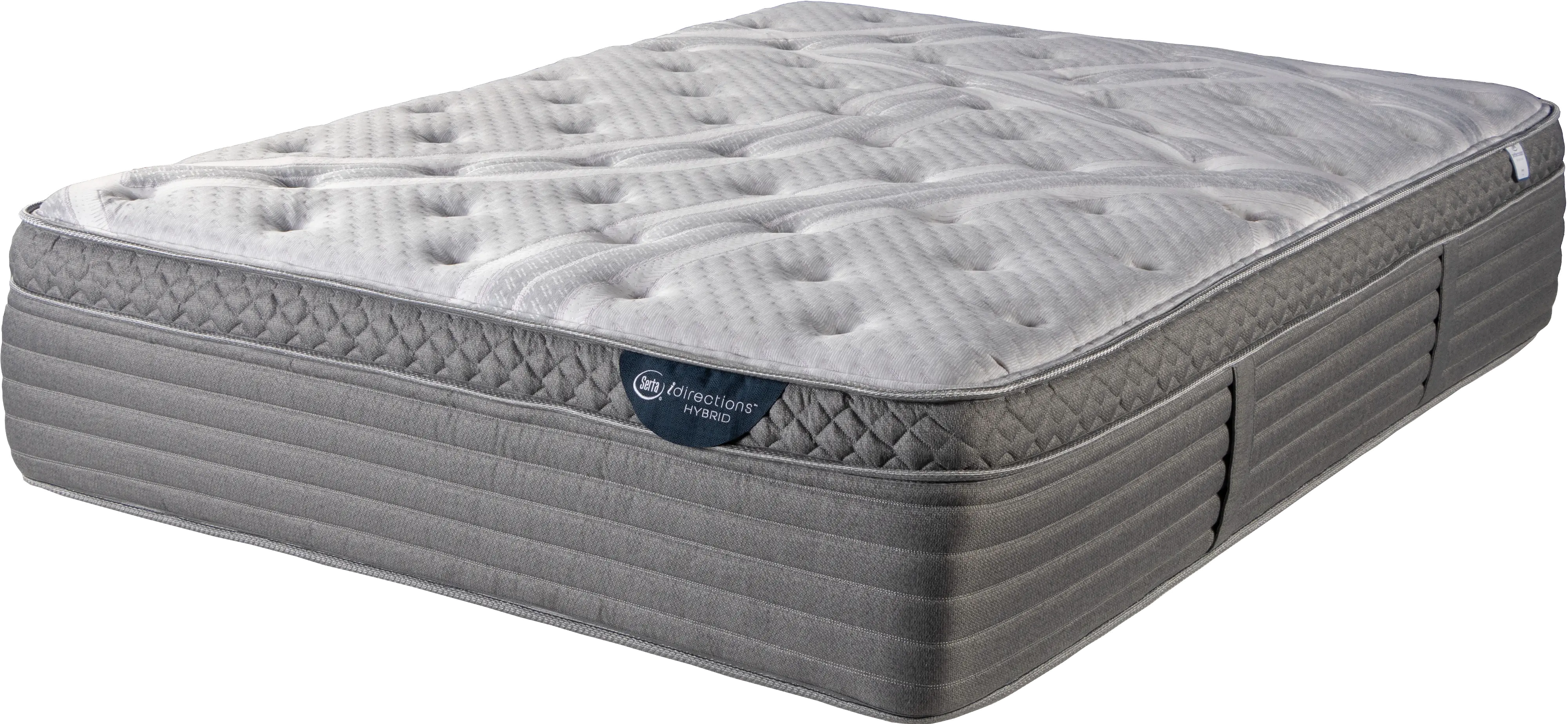 831223-3020 Serta Roslyn Hybrid Euro Top Plush Twin-XL Mattress - iDirections-1