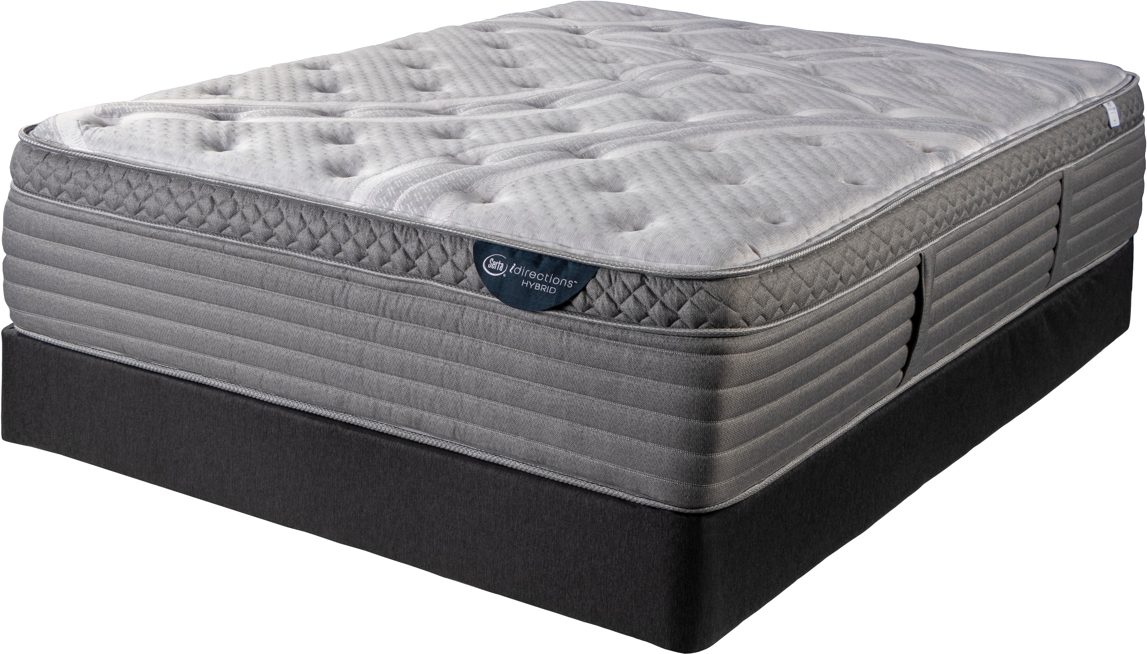 831223-3020 Serta Roslyn Hybrid Euro Top Plush Twin-XL Mattress - iDirections-2