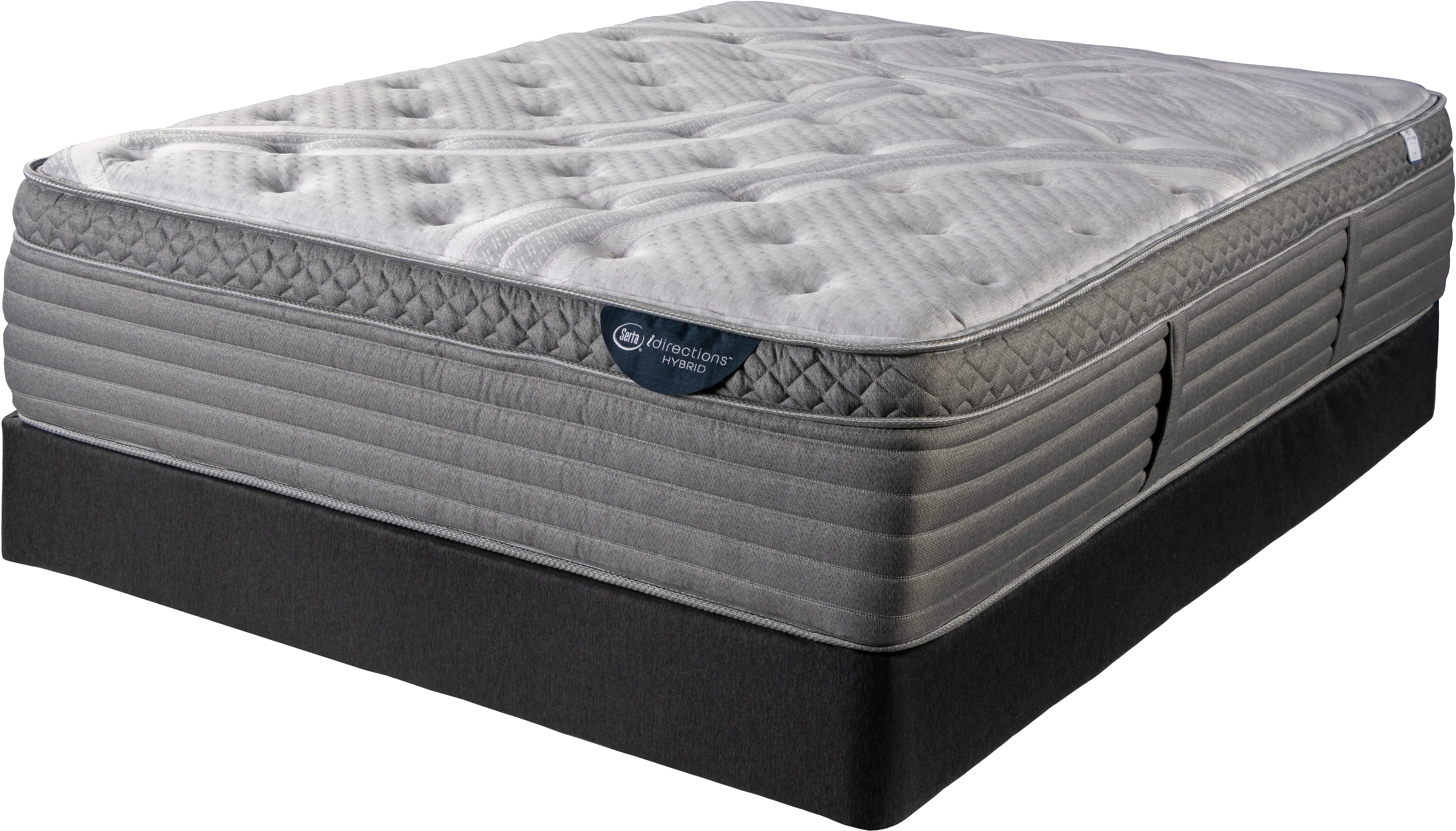 831223-3020 Serta Roslyn Hybrid Euro Top Plush Twin-XL Mattress - iDirections-2