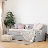 Soft Gray Daybed With Trundle-Tiara