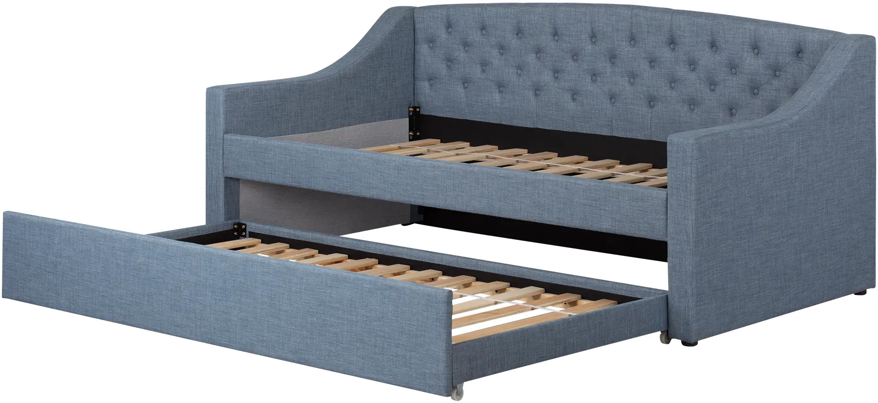 12978 Fusion Blue Daybed With Trundle-8