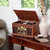 Mahogany 6-in-1 Turntable-Victrola