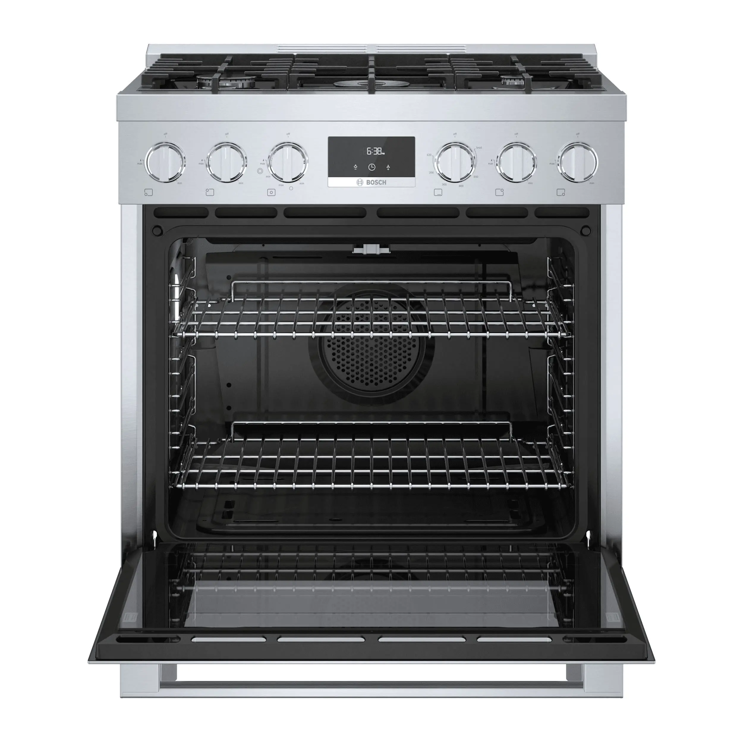 HGS8055UC Bosch 30 Inch 800 Freestanding Gas Range - 3.6 cu. ft., Stainless Steel-7