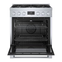 HGS8055UC Bosch 30 Inch 800 Freestanding Gas Range - 3.6 cu. ft., Stainless Steel-7