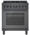 HGS8045UC Bosch 30 Inch 800 Freestanding Gas Range - 3.6 cu. ft., Black Stainless Steel