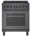 HGS8045UC Bosch 800 Series 3.6 cu ft Gas Range - Black Stainless Steel