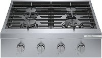 RGM8058UC Bosch 800 Series 30 Inch Gas Rangetop - Stainless Steel-1