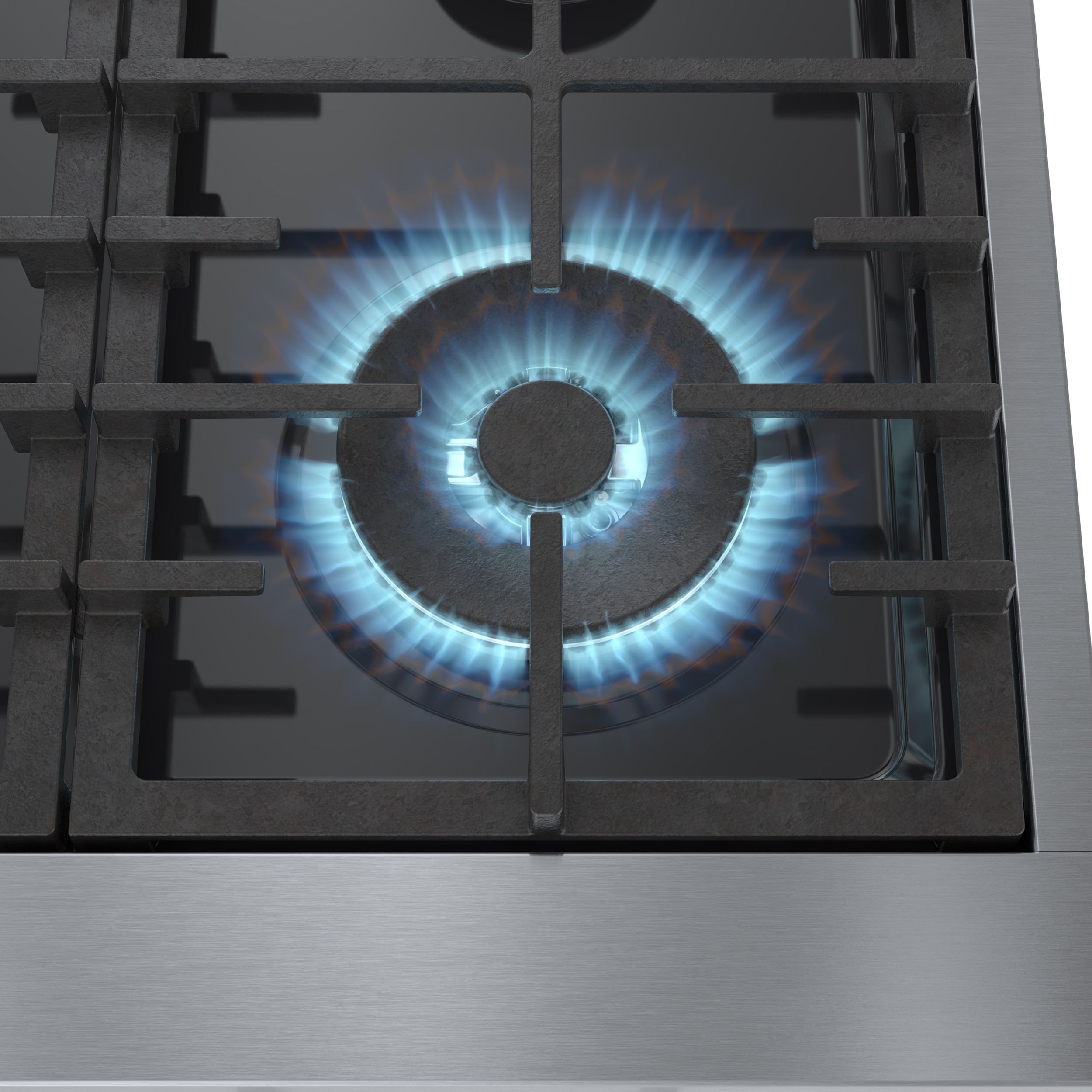 RGM8058UC Bosch 800 Series 30 Inch Gas Rangetop - Stainless Steel-4