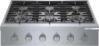 RGM8658UC Bosch 800 Series 36 Inch Gas Rangetop - Stainless Steel
