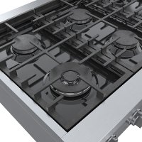 RGM8658UC Bosch 800 Series 36 Inch Gas Rangetop - Stainless Steel-6