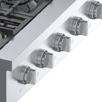 RGM8658UC Bosch 800 Series 36 Inch Gas Rangetop - Stainless Steel-7