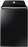 WA45T3400AV Samsung Top Load Washing Machine with Active Waterjet - 4.5 cu. ft. Black Stainless Steel