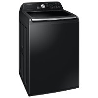 WA45T3400AV Samsung Top Load Washing Machine with Active Waterjet - 4.5 cu. ft. Black Stainless Steel-3