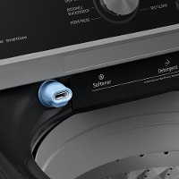 WA45T3400AV Samsung Top Load Washing Machine with Active Waterjet - 4.5 cu. ft. Black Stainless Steel-4